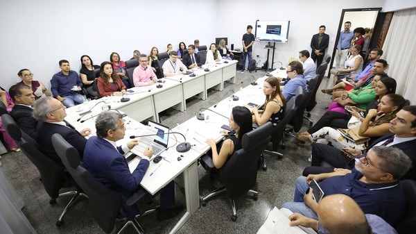 Reunião foi realizada na sede do TJTO