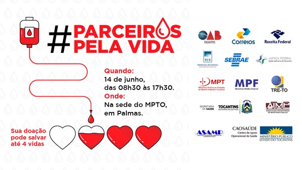 A 10ª edição do projeto “Parceiros pela Vida” acontecerá dia 14