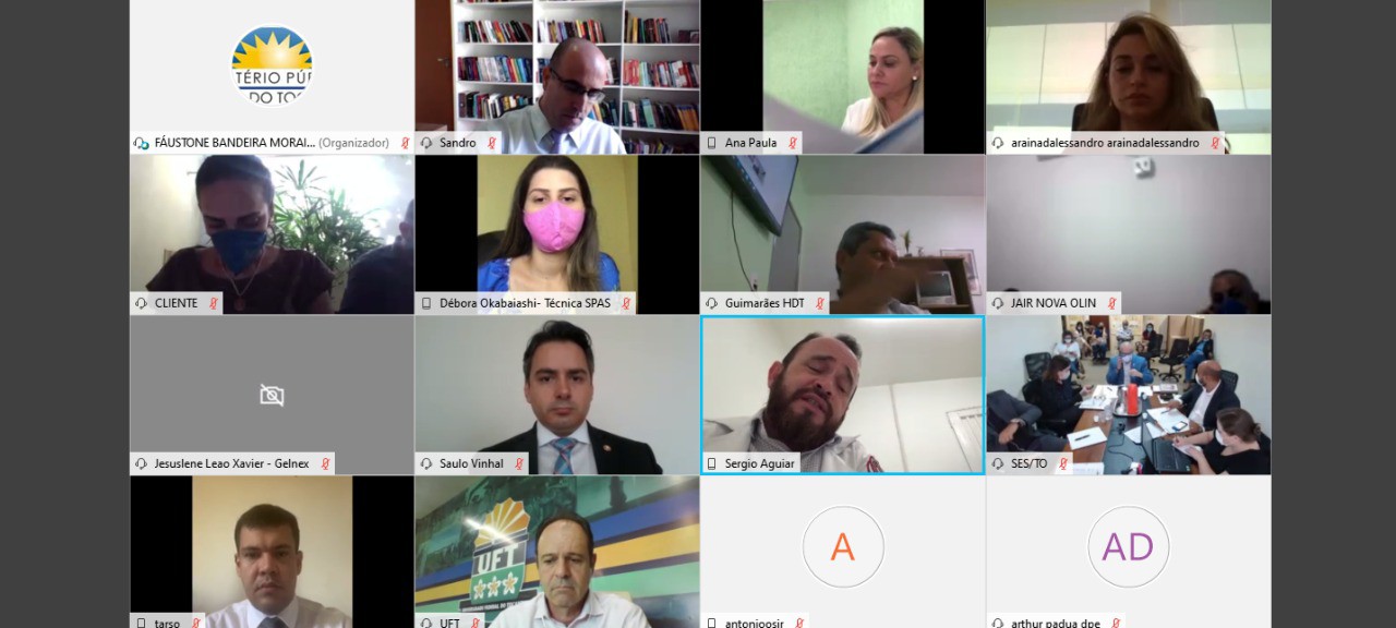 Reunião telepresencial ocorreu na manhã desta quinta-feira, 2