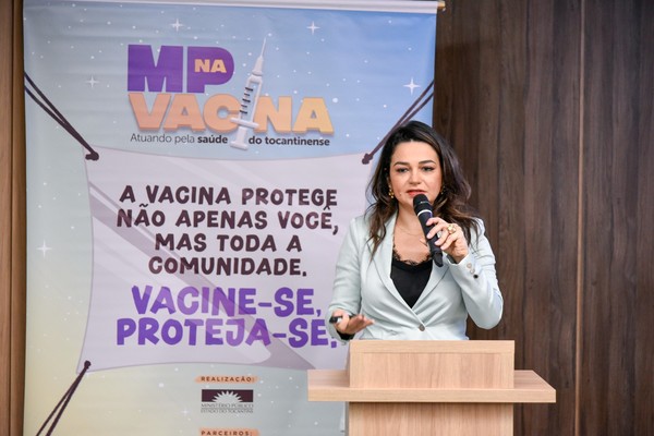 A coordenadora do CaoSaúda, promotora de Justiça Araína.