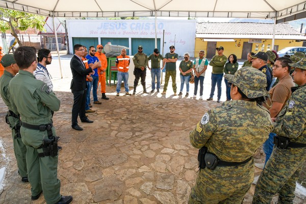 Promotor de Justiça Francisco Brandes Júnior acompanhou o início da ação