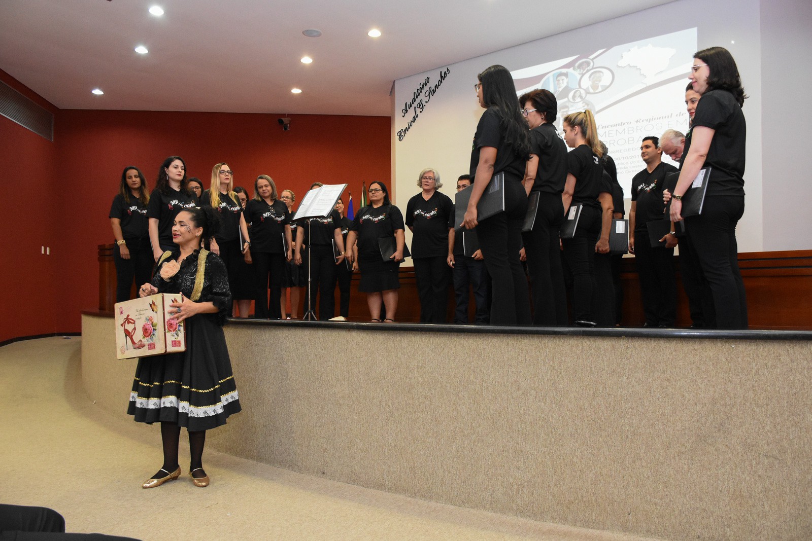 Encontro foi finalizado com momento cultural