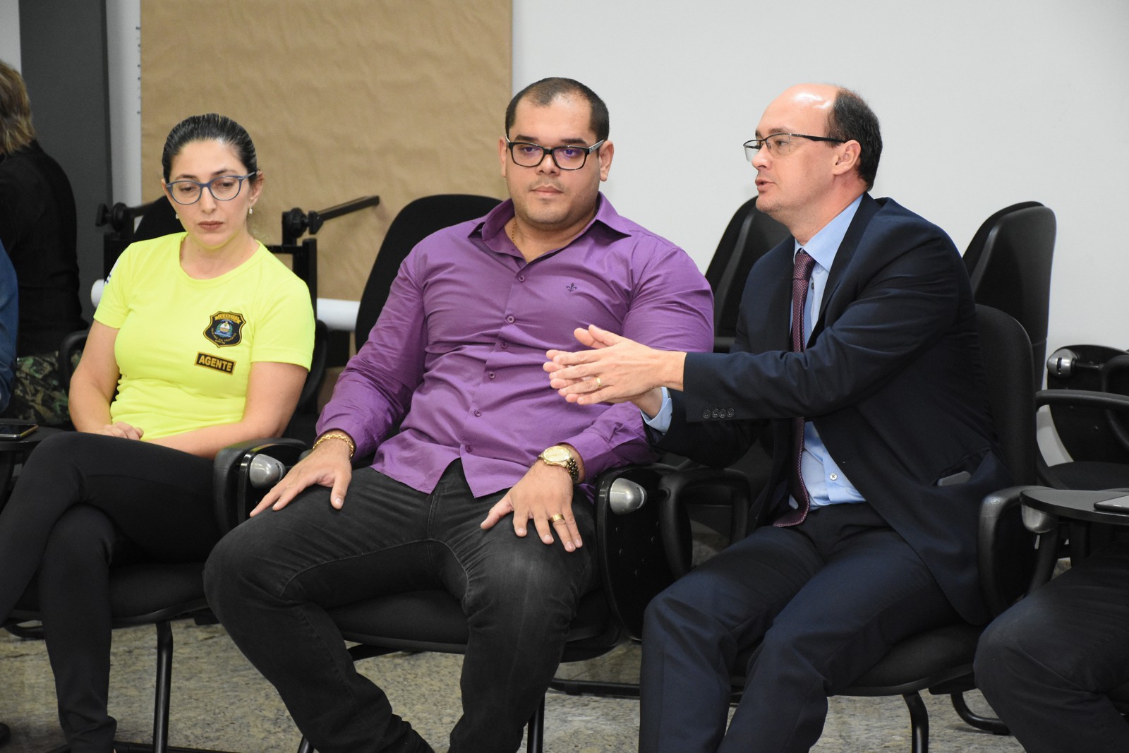 Titular da SSP esteve presente