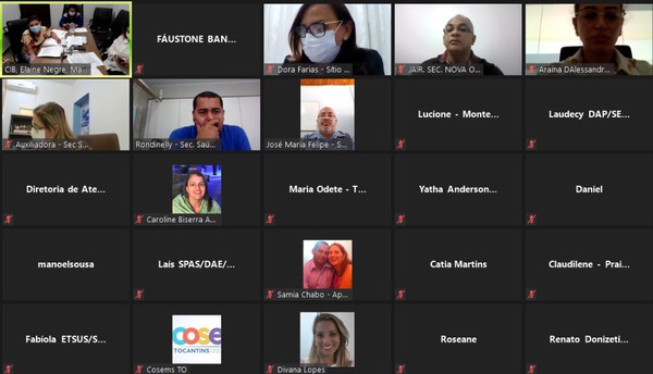 Foi a primeira participação do Caosaúde na reuniões da CIB