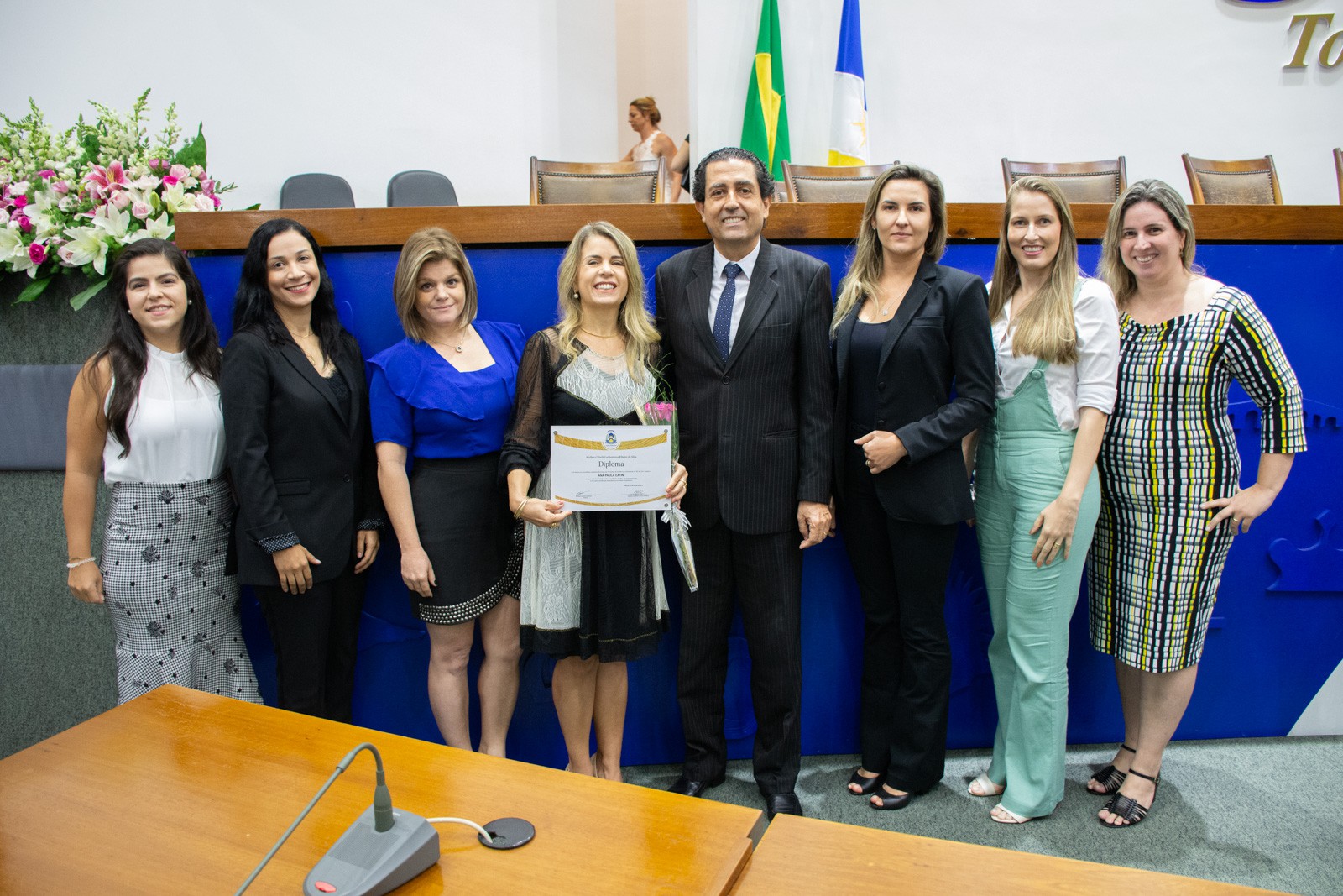 O gabinete da Procuradora Ana Paula prestigiou a solenidade