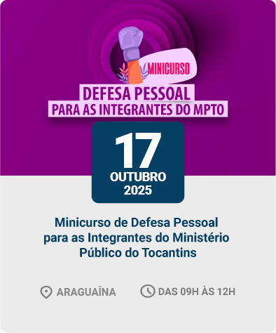Minicurso de Defesa Pessoal para as integrantes do MPTO